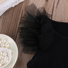Load image into Gallery viewer, Little Black Dress Tutu Romper
