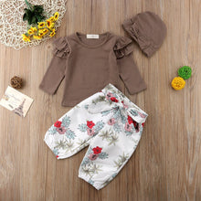 Load image into Gallery viewer, Fly Sleeve Floral Outfit
