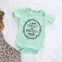 Load image into Gallery viewer, Fearfully Wonderfully Made Romper
