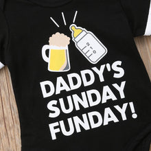 Load image into Gallery viewer, Daddys Sunday Funday Onesie
