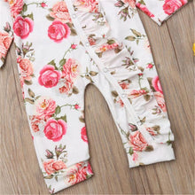 Load image into Gallery viewer, Ruffle Floral Onesie
