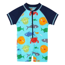 Load image into Gallery viewer, Sea Life Swim Romper
