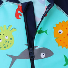 Load image into Gallery viewer, Sea Life Swim Romper

