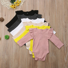 Load image into Gallery viewer, Ruffle Sleeved Romper
