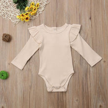 Load image into Gallery viewer, Ruffle Sleeved Romper
