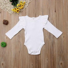 Load image into Gallery viewer, Ruffle Sleeved Romper
