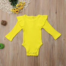 Load image into Gallery viewer, Ruffle Sleeved Romper
