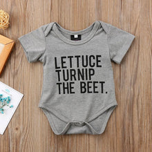 Load image into Gallery viewer, Lettuce Turnip Beet Matching T-shirt and Onesie
