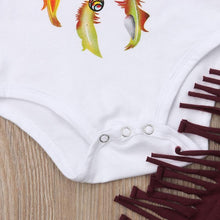 Load image into Gallery viewer, Dream Catcher Romper Tassel Pants Headband Outfit
