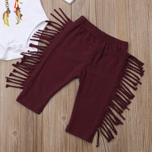 Load image into Gallery viewer, Dream Catcher Romper Tassel Pants Headband Outfit
