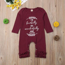Load image into Gallery viewer, I am Fearfully and Wonderfully Made Onesie
