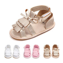 Load image into Gallery viewer, Tassel Bow Sandals (Multiple Colors)

