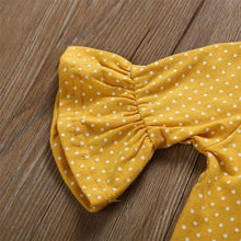 Load image into Gallery viewer, Polka Dot Romper Floral Bloomer Pants
