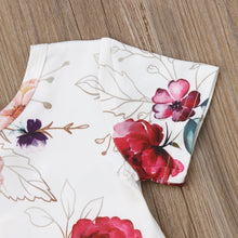 Load image into Gallery viewer, Floral Romper Tutu Skirt Outfit (2 Colors)
