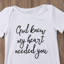 Load image into Gallery viewer, God Knew Onesie

