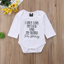 Load image into Gallery viewer, Love My Bed Momma Onesie
