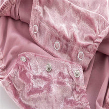 Load image into Gallery viewer, Lace Velvet Romper
