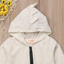 Load image into Gallery viewer, Dinosaur Hooded Onesie

