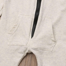 Load image into Gallery viewer, Dinosaur Hooded Onesie
