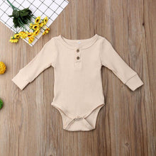 Load image into Gallery viewer, Long Sleeve Romper (Multiple Colors)
