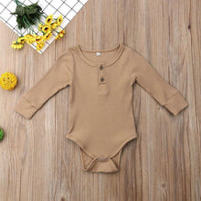 Load image into Gallery viewer, Long Sleeve Romper (Multiple Colors)
