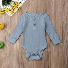Load image into Gallery viewer, Long Sleeve Romper (Multiple Colors)
