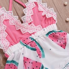 Load image into Gallery viewer, Serena Watermelon Romper
