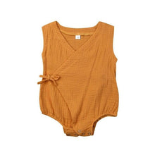 Load image into Gallery viewer, Vintage Lace Up Romper
