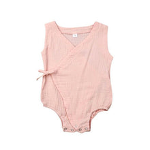 Load image into Gallery viewer, Vintage Lace Up Romper
