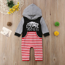 Load image into Gallery viewer, Hooded Explore Romper
