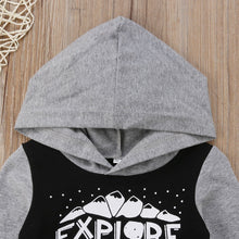 Load image into Gallery viewer, Hooded Explore Romper
