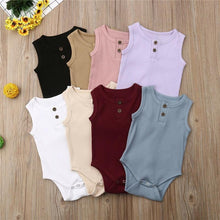 Load image into Gallery viewer, Casual Cotton Onesie (Multiple Colors)
