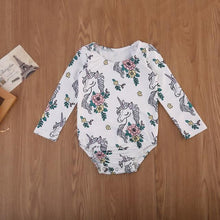 Load image into Gallery viewer, Unicorn  Onesie (2 Patterns)
