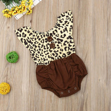 Load image into Gallery viewer, Lizzie Leopard Print Romper

